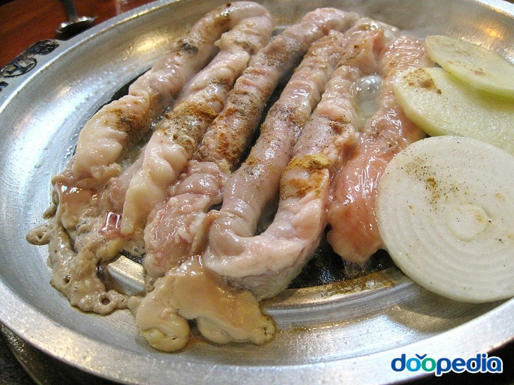 양곱창구이 - 양곱창의 곱