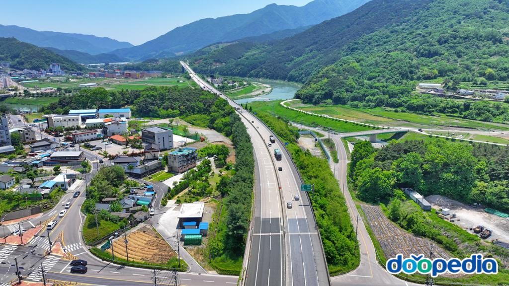 금서면 - 35번 국도