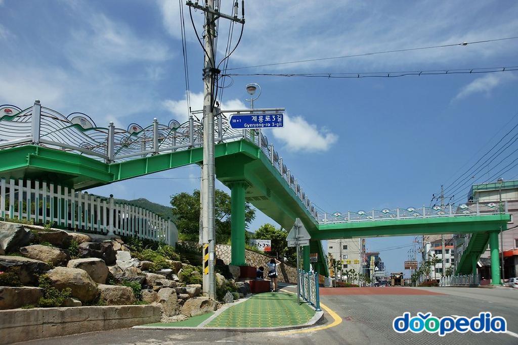 거제고현초등학교 - 거제고현초등학교 육교