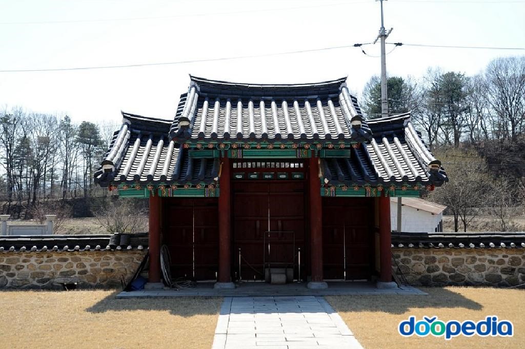 효자 오백주 정문