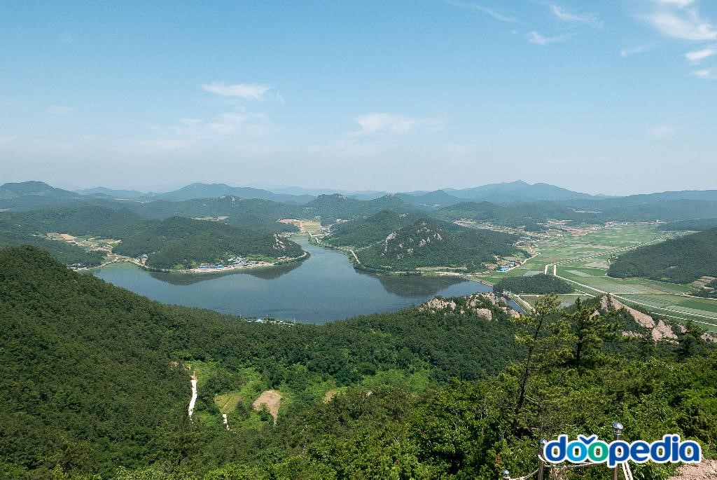 동석산 - 진도 동석산 - 정상 조망