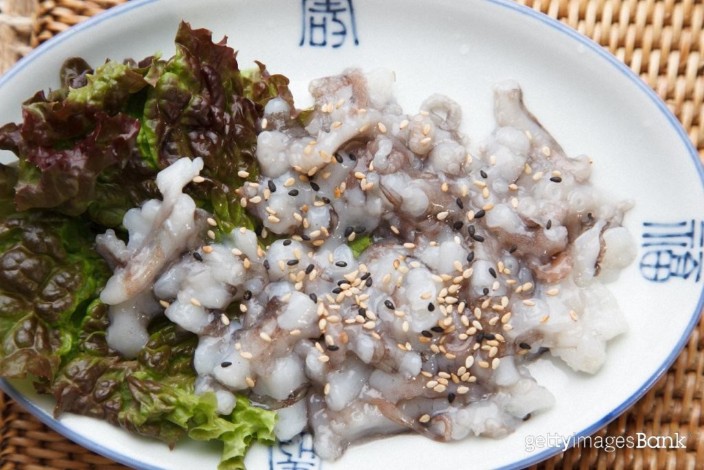 산낙지회
