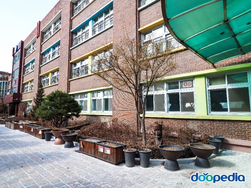 분당초등학교 - 분당초등학교 외부전경