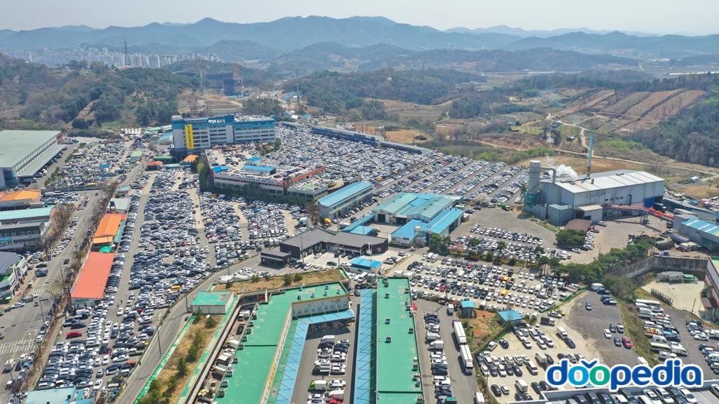 광주광역시의 산업 - 풍암자동차매매단지