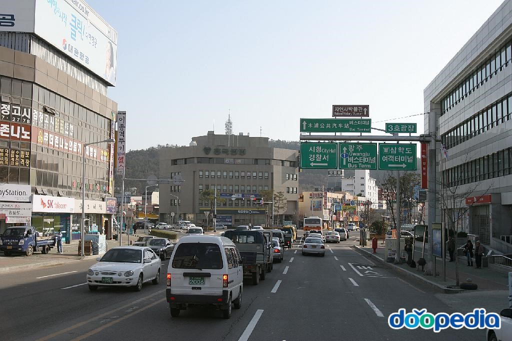 목포시 - 목포시 3호광장 교차로