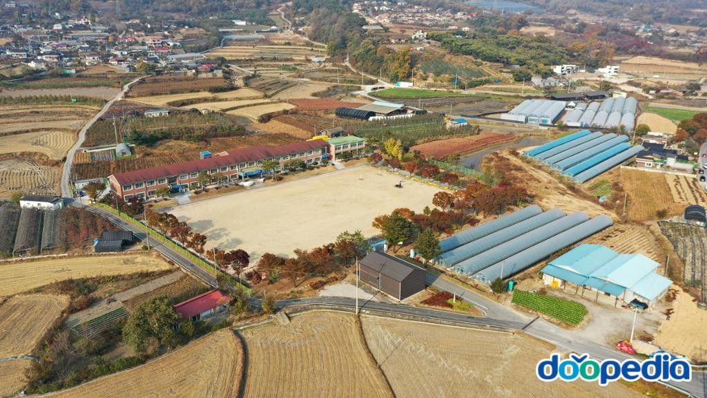 송학면 - 송학중학교