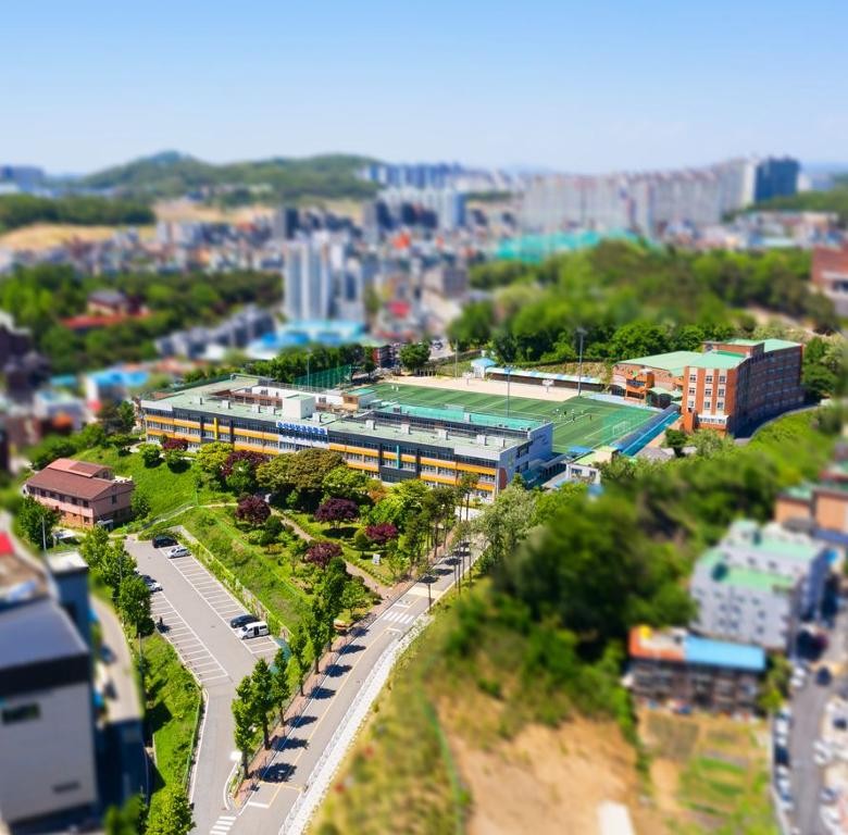 오산정보고등학교 - 오산정보고등학교 전경