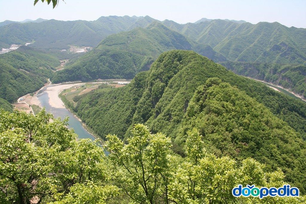 백운산 - 백운산 능선
