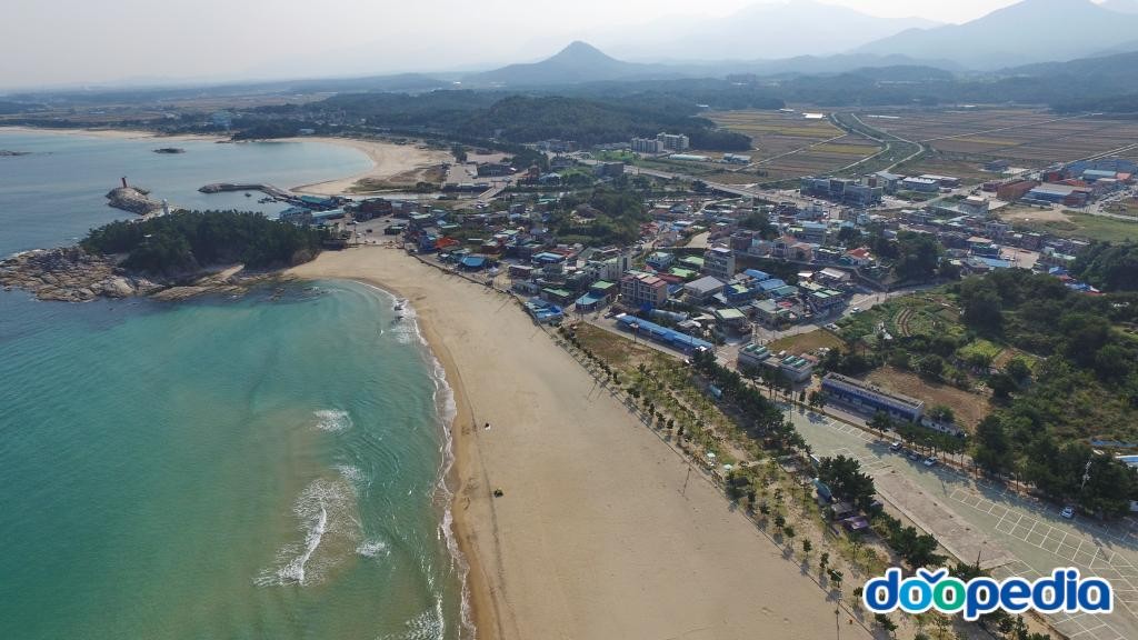 송지호해변