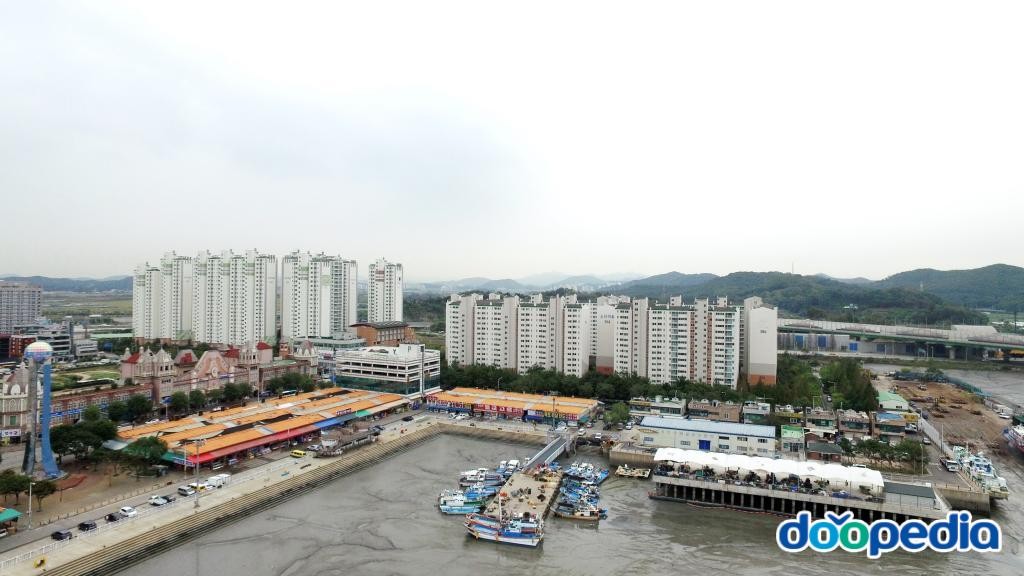월곶포구