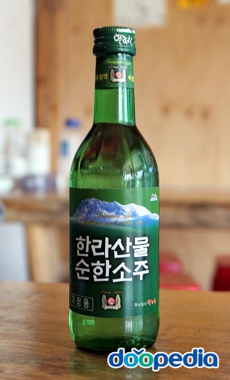 소주 - 한라산물순한소주