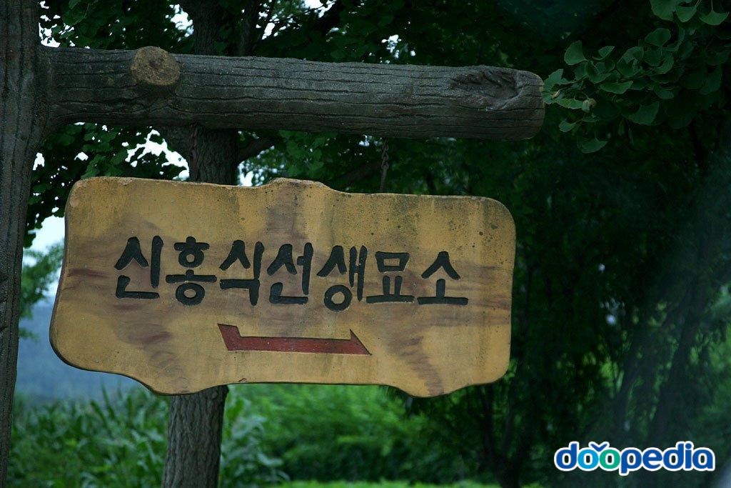 신홍식 - 신홍식 선생 묘