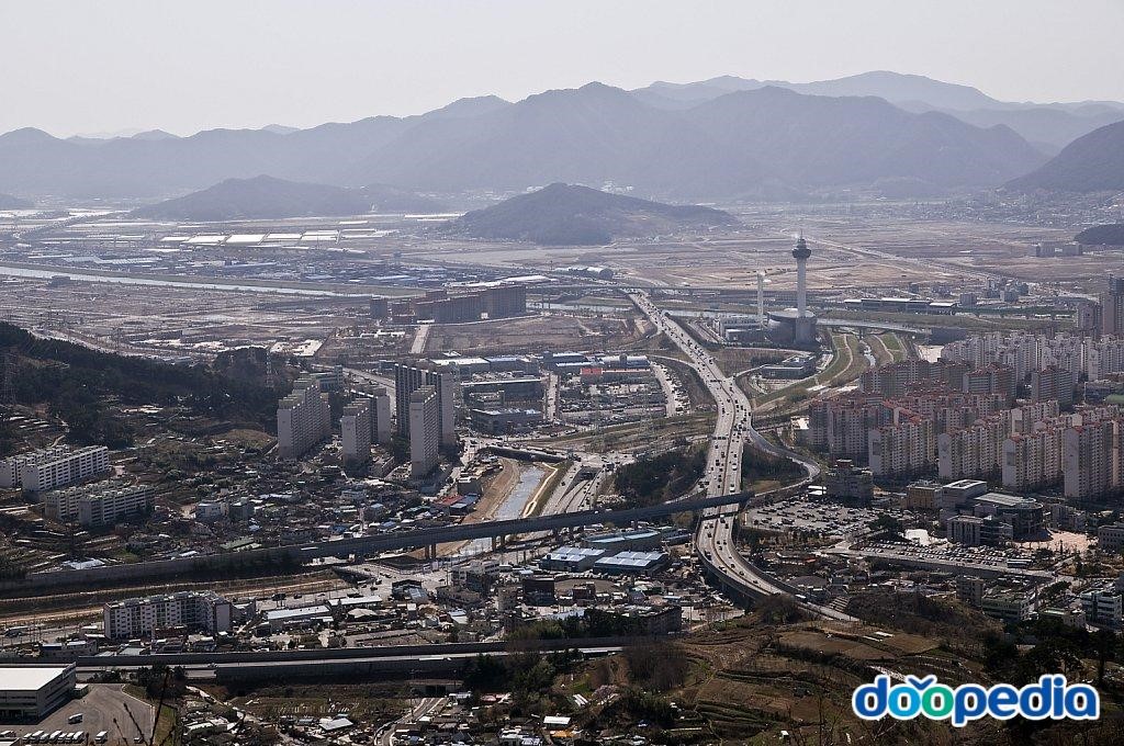 양산 북부동 산성 - 양산 북부동 산성 - 남양산 방면