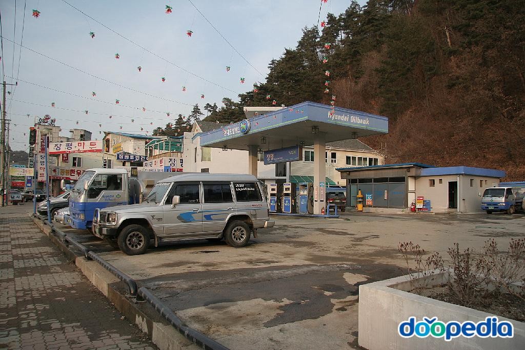 용평면 - 창평리 주유소