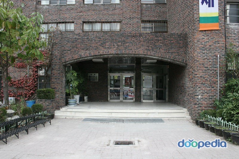 중원중학교 - 중원중학교 입구