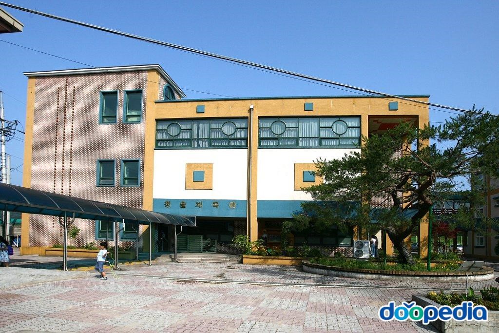 횡성초등학교 - 횡성초등학교 강당