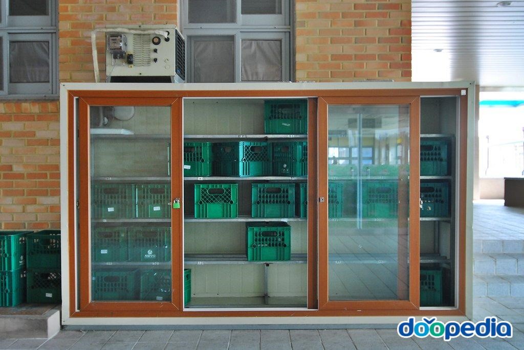 광주광천초등학교 - 광주광천초등학교 우유보급시설