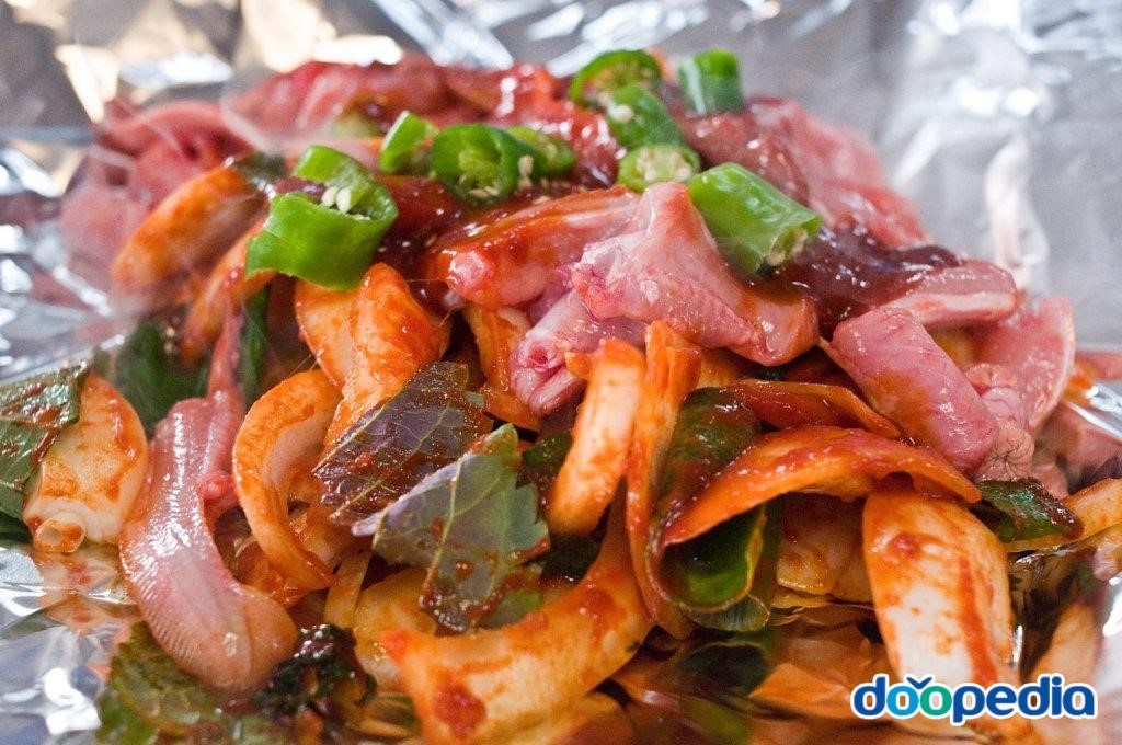 먹장어 - 자갈치 산 꼼장어