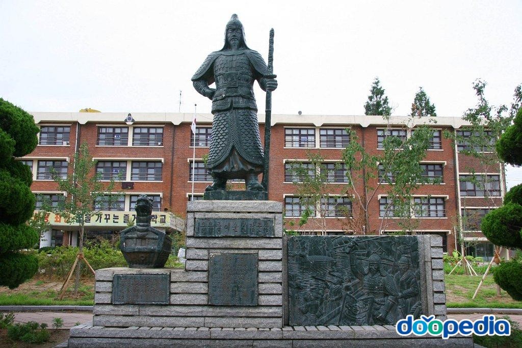 이리남창초등학교 - 이리남창초등학교 충무공상