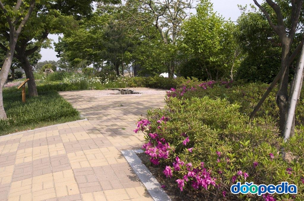 대산초등학교 - 대산초등학교 조경시설