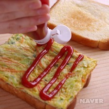 길거리표 토스트 요리과정
