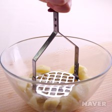 감자샌드위치 요리과정