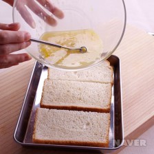 프렌치토스트 요리과정