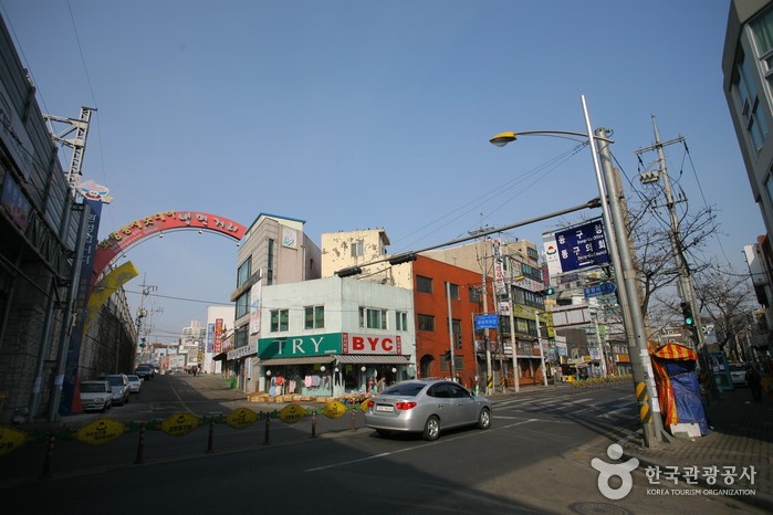 인천 화평동 세숫대야 냉면 거리
