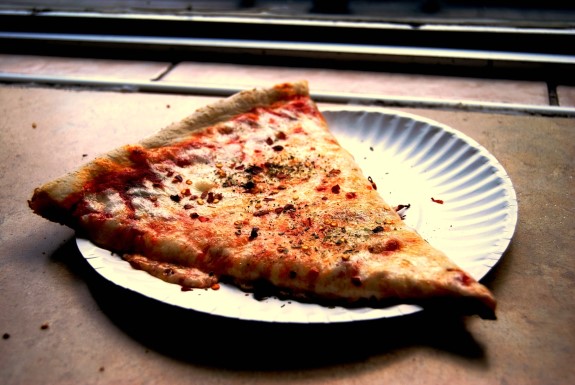뉴욕 스타일 피자
