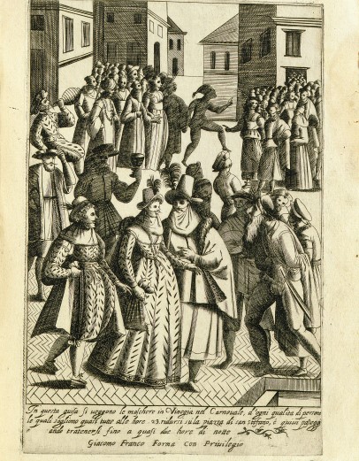 자코모 프랑코, <베네치아 카니발>(1610년)