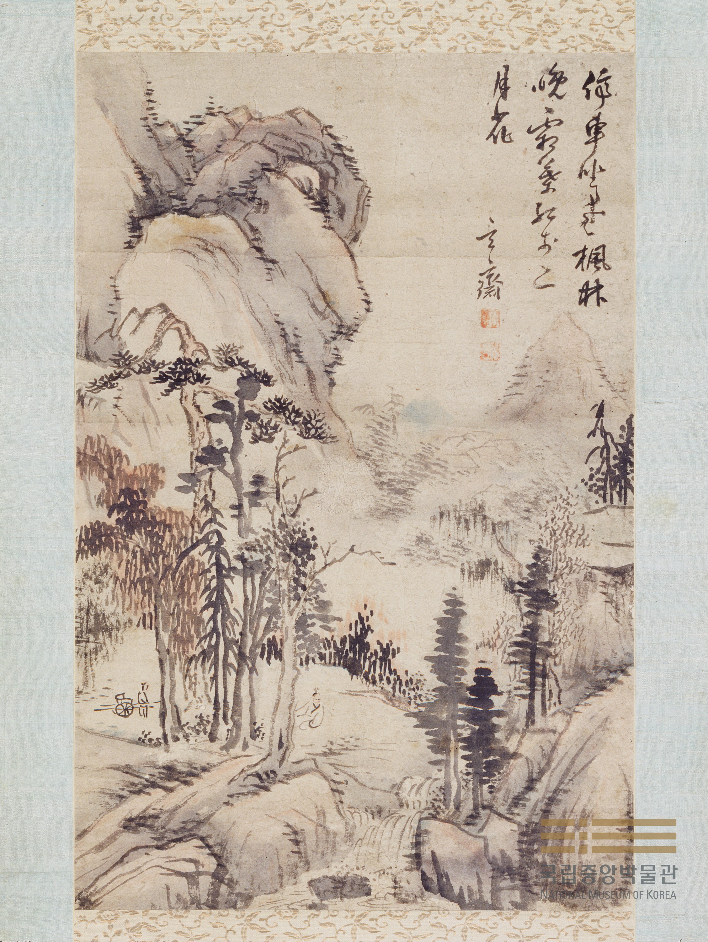 산수화 - 심사정