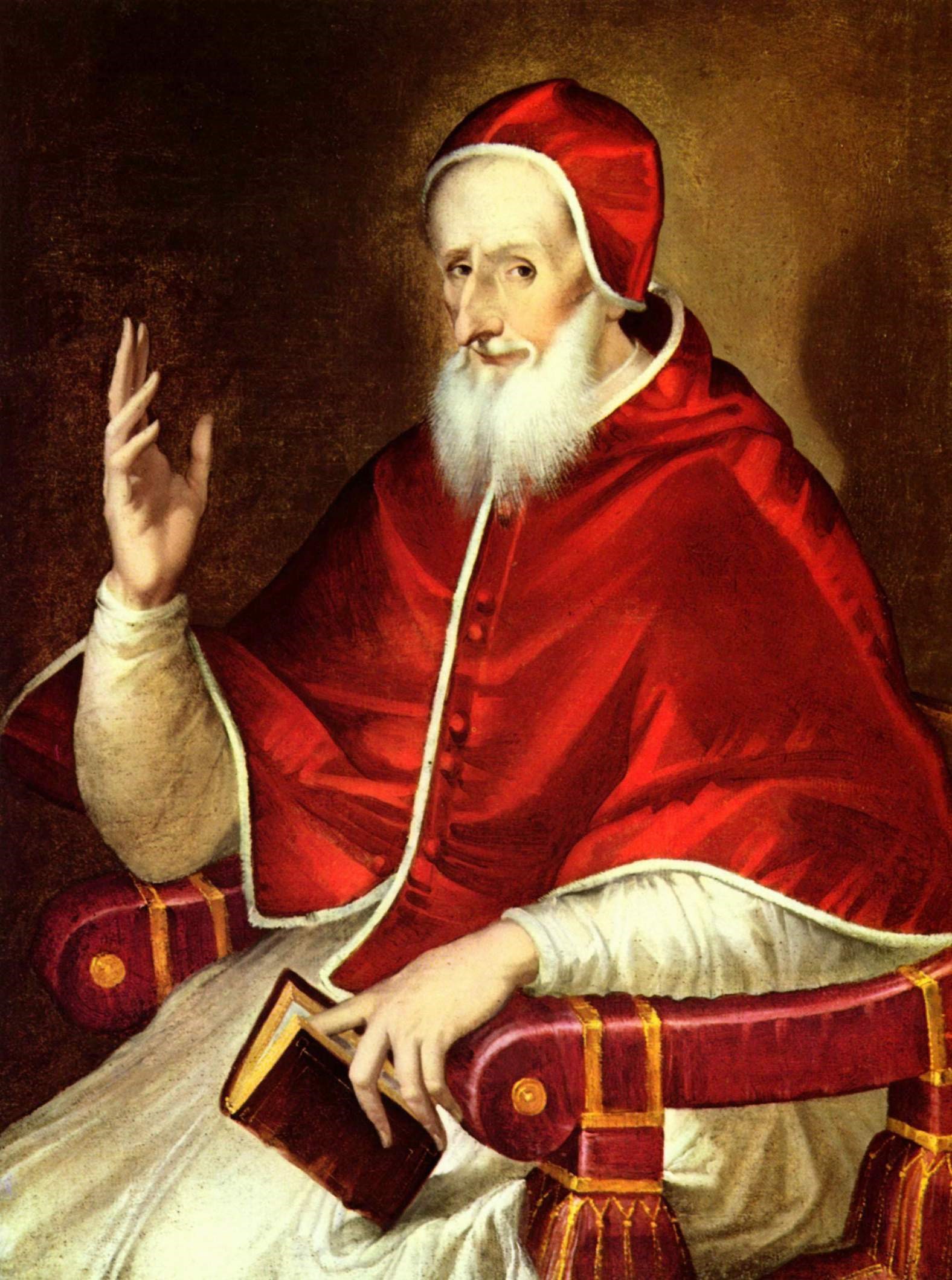 교황 비오 5세의 초상 - 도메니코 테오토코풀로스