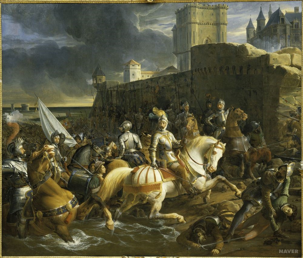 1558년 1월 9일 프랑수아 귀즈 공작의 칼레 탈환 - 프랑수아 에두아르 피코