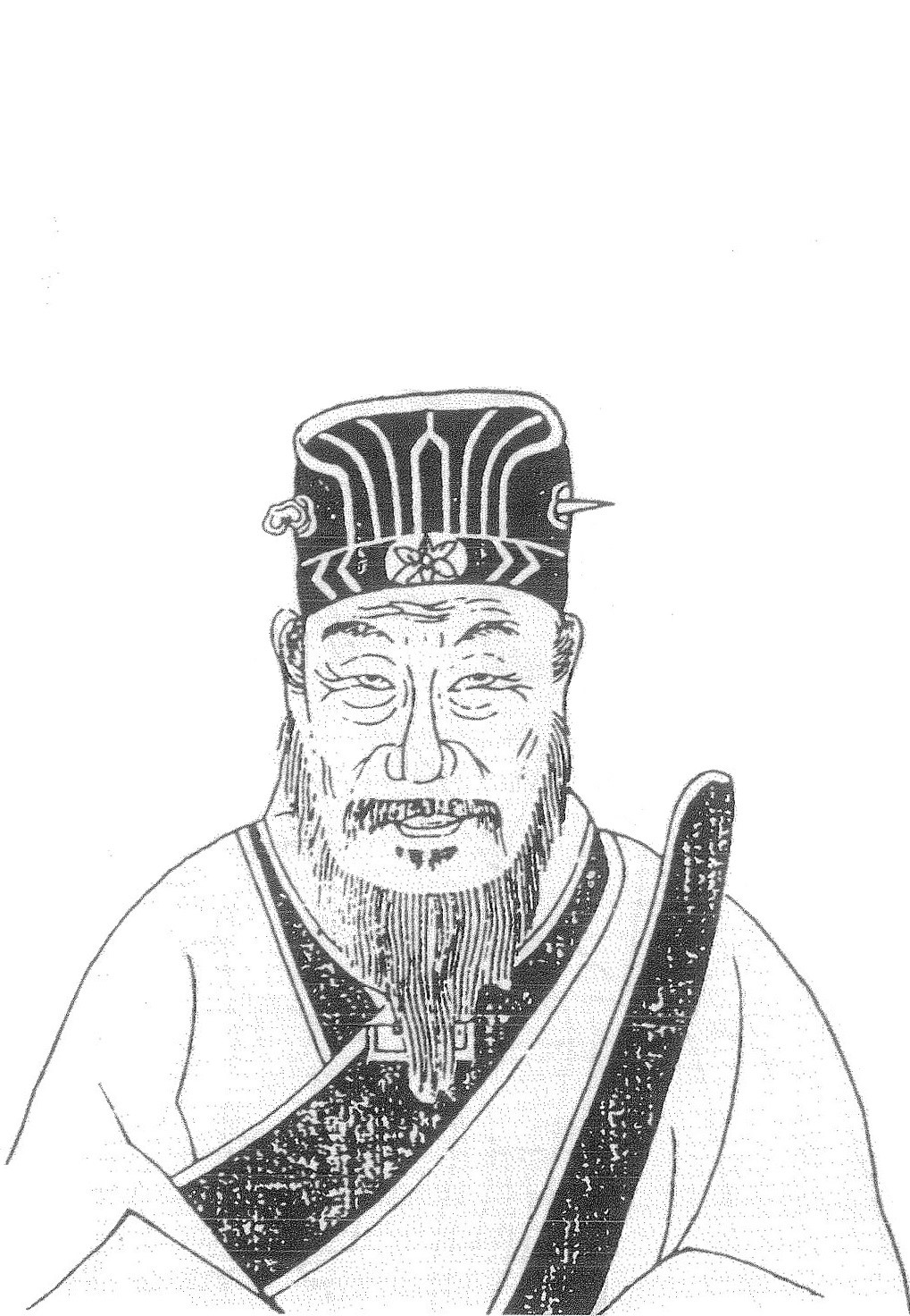 능준 - 능준 초상화