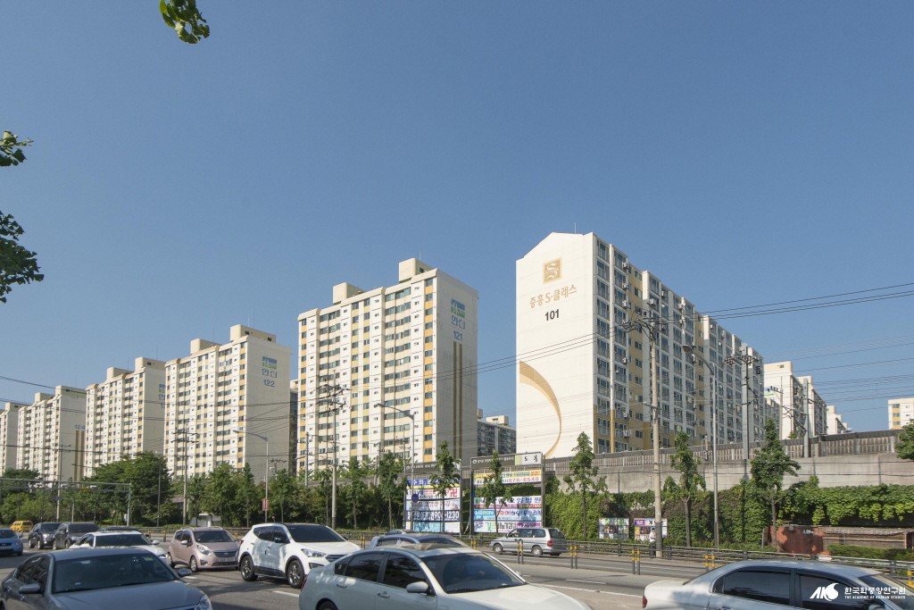 삼영모방공업 - 옛 삼영 모방 공업 부지에 건설된 아파트 단지