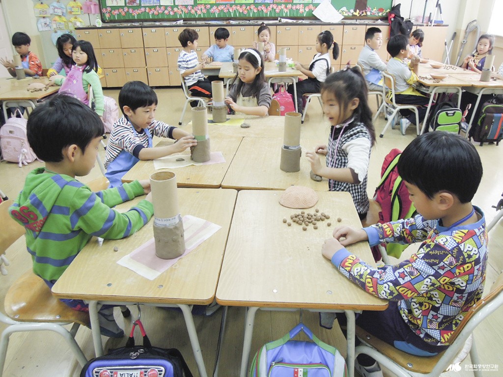 인천 인주 초등학교 - 인천 인주 초등학교 도자기 체험 활동