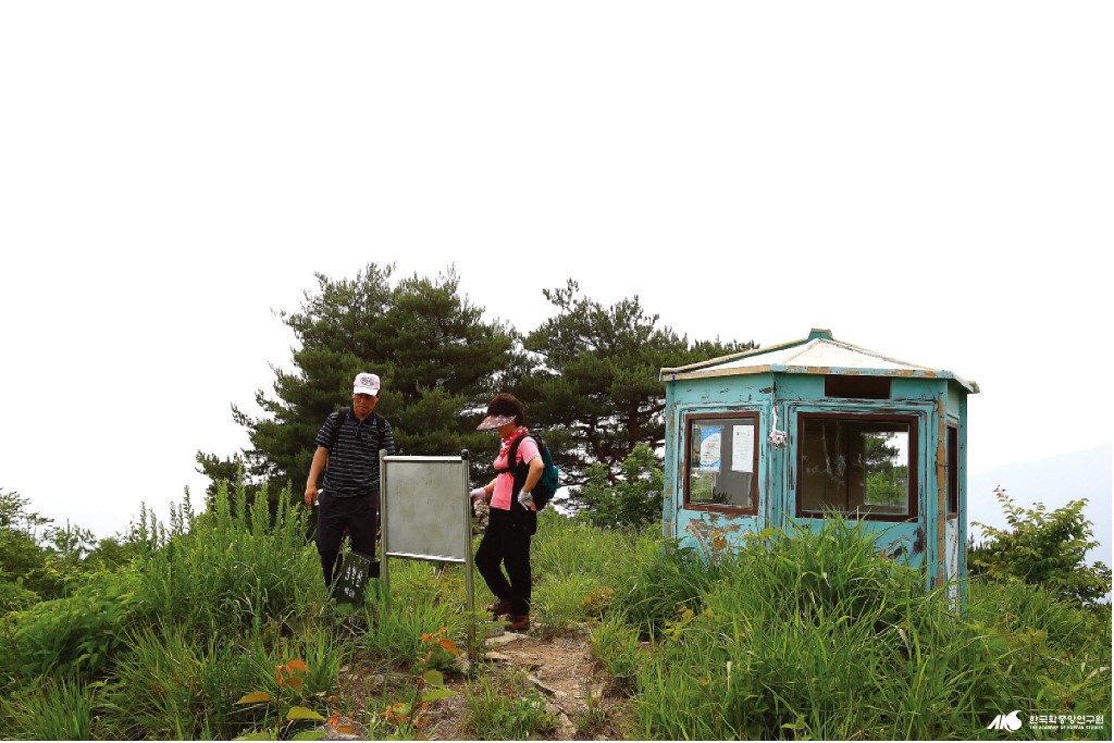 송학산 - 송학산 정상