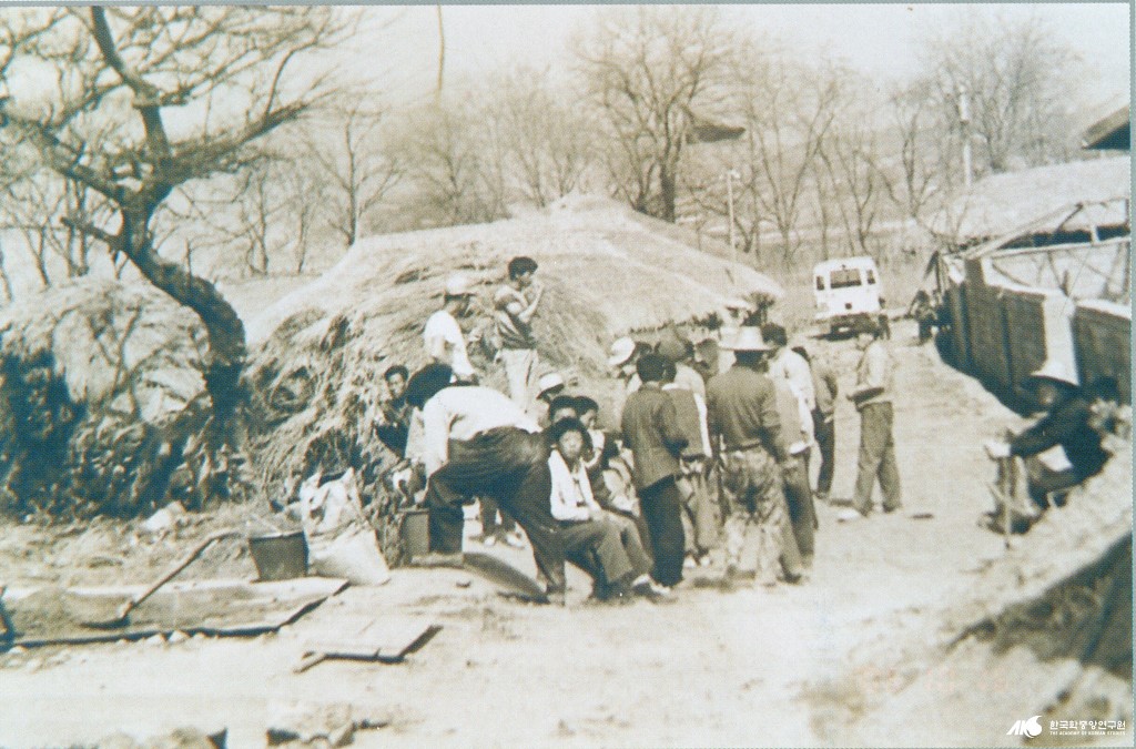 신당리 - 1973년 신당 2리 안길 확장