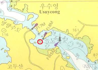 굴섬 - 굴섬 해도