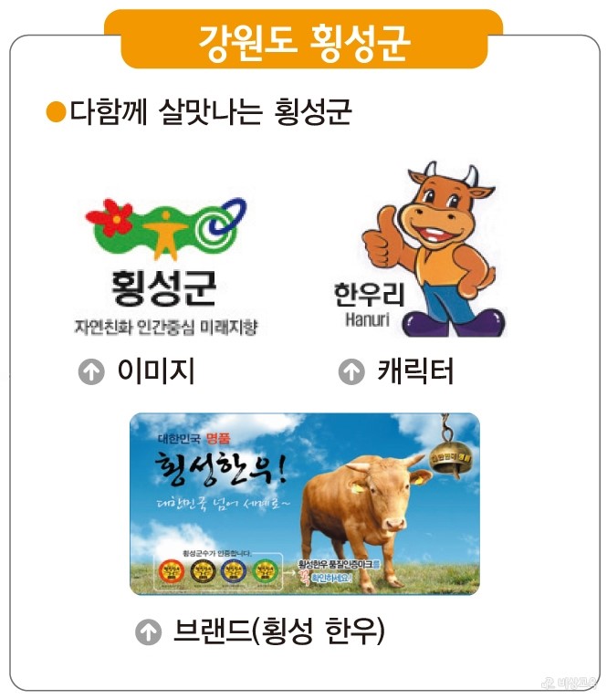 지역 브랜드 - 우리나라의 다양한 지역 브랜드