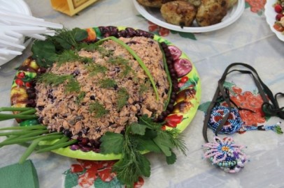 코랴크인의 전통 음식 톨쿠샤