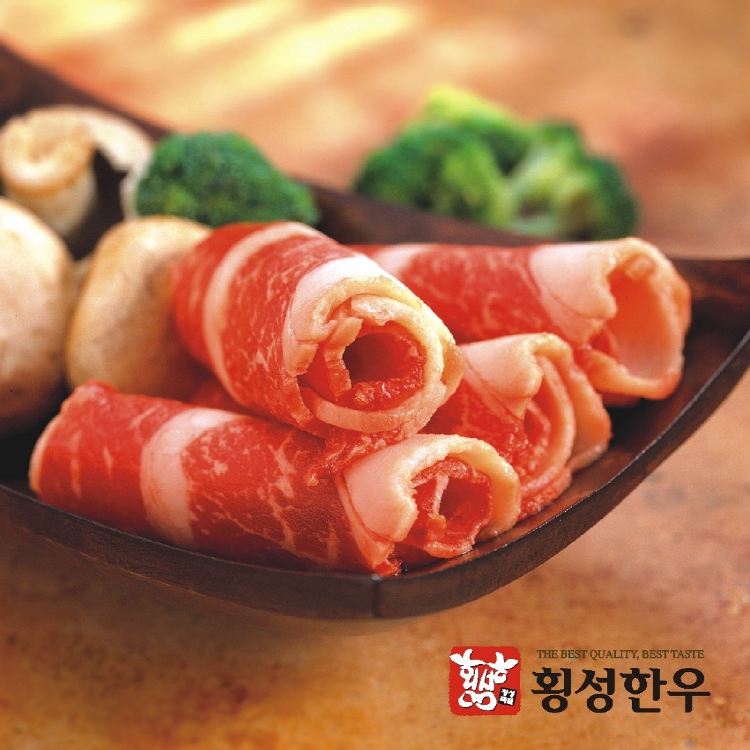 횡성 한우 - 육질이 부드럽고 향미가 뛰어난 횡성 한우