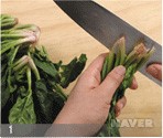 시금치나물 조리과정 1