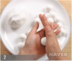 경단 조리과정 2