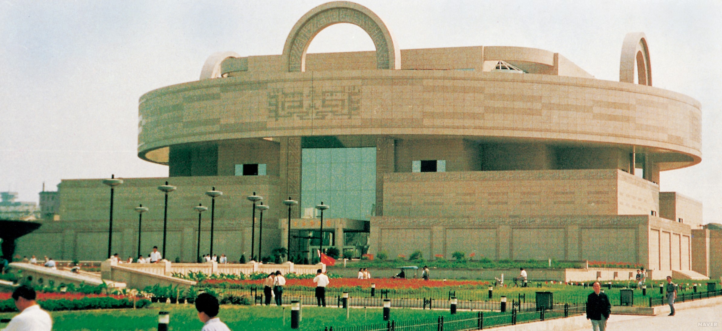 중국 상해박물관 - 상해박물관 전경