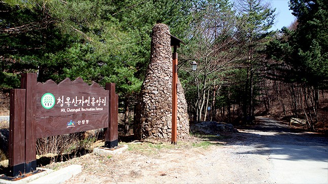 청옥산 자연휴양림 캠핑장