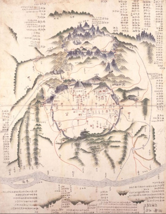 조선시대 서울은 지금과 달리 북악산과 남산, 그리고 사대문 안쪽이 시가지로, 동부 · 서부 · 남부 · 북부 · 중부의 5부로 나뉘었다.