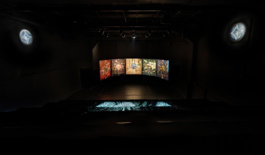 최수정, [확산희곡_돌의 노래 전시전경(Extensive Drama_A Song of Stone)], 2013년
