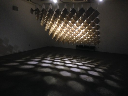 오완석, [-0+sound], 울트라소닉센서, 나무, 2015