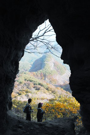 전라남도 화순군 - 옹성산(572m)의 가을.
